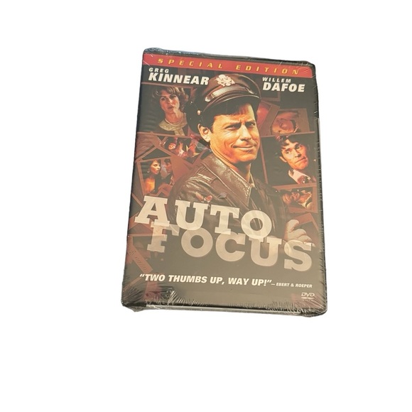 ♥️NEW AUTO FOCUS DVD special edition Greg Kinnear Willem Dafoe NWT Movie Night - Picture 1 of 5